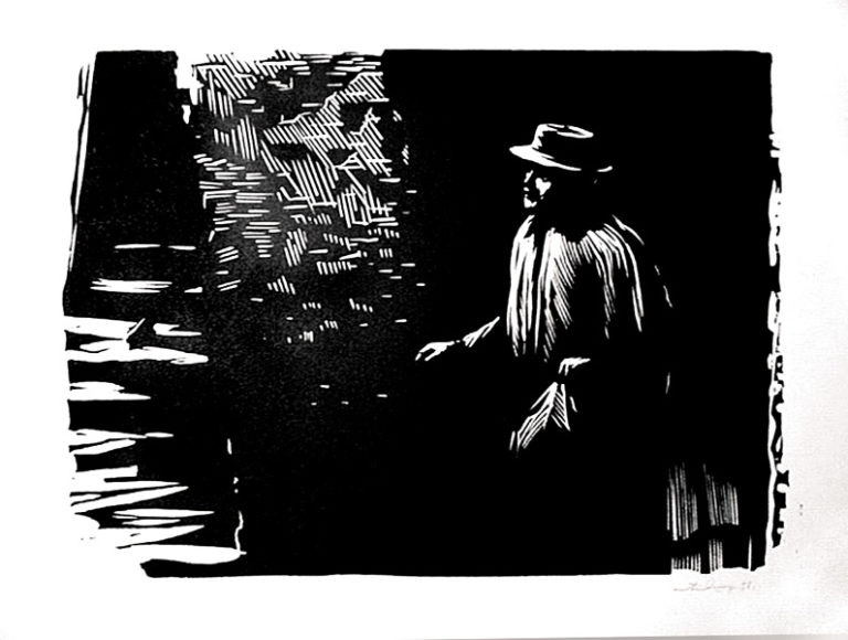 Князь Мышкин. Иллюстрация к роману Ф. М. Достоевского «Идиот». 1956
Художник – Андрей Ушин (1927–2005)