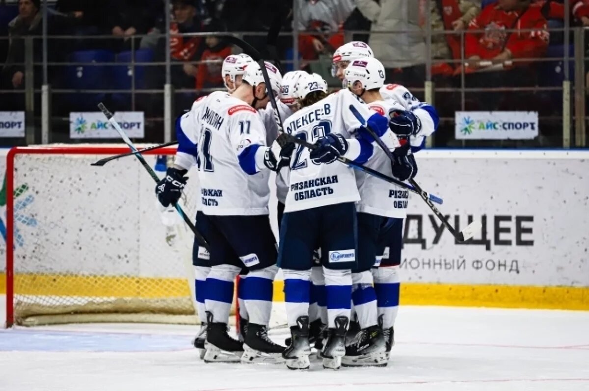    ХК «Рязань-ВДВ» одержал победу в матче с «Ростовом»