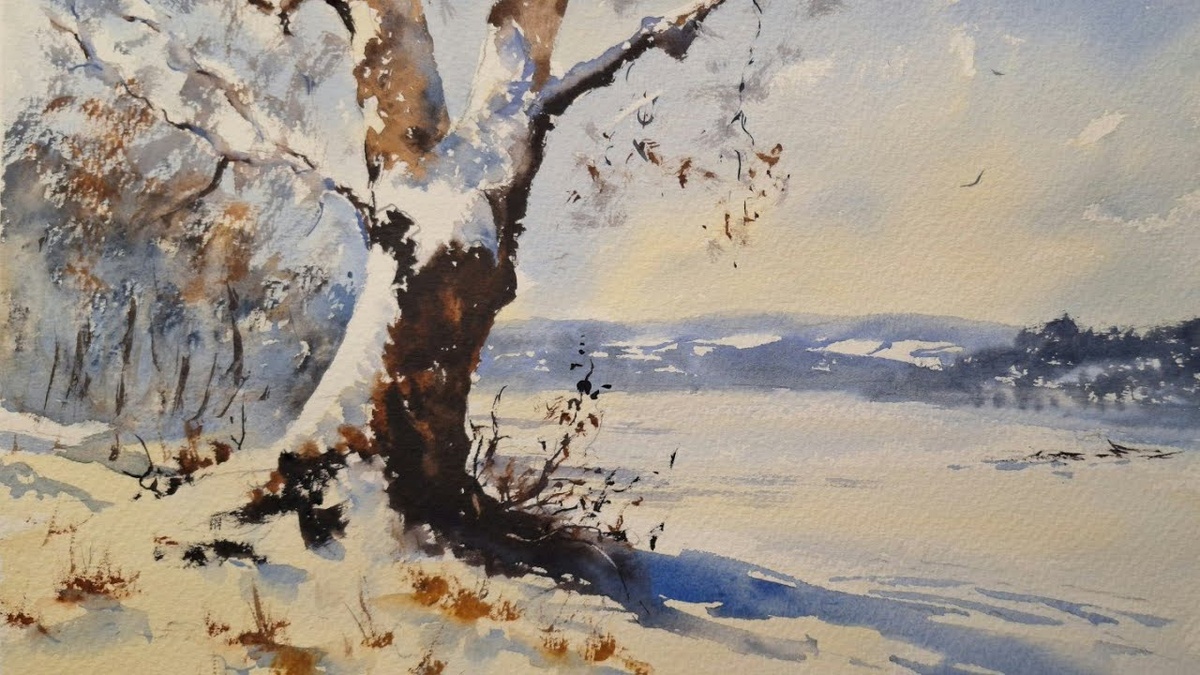 7 Самых Снежных Пейзажей в Искусстве