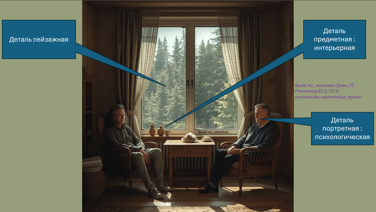 Некоторые виды художественной детали