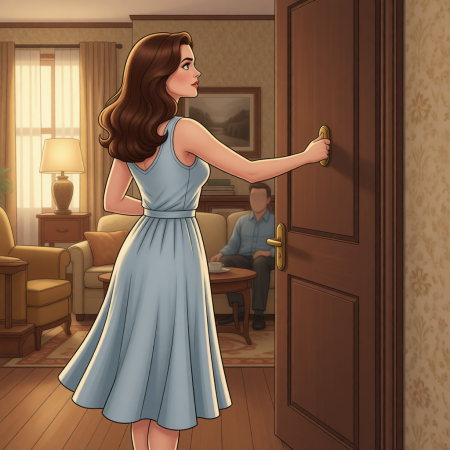 Ты снова открываешь дверь тому, кто уже однажды тебя вытолкал, конфетка.