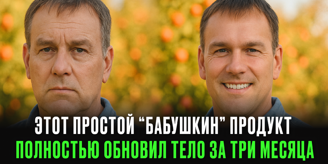 52-летний мужчина едва выдержал старт очищения этим продуктом, но спустя три месяца получил эффект, который сложно объяснить