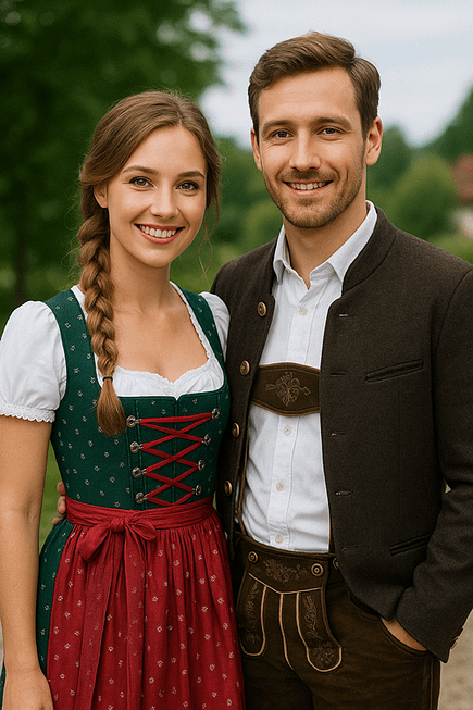 Как описать внешность человека, людей на фото, картинке, на немецком