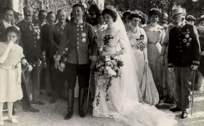 Свадьба императора Карла I и Зиты