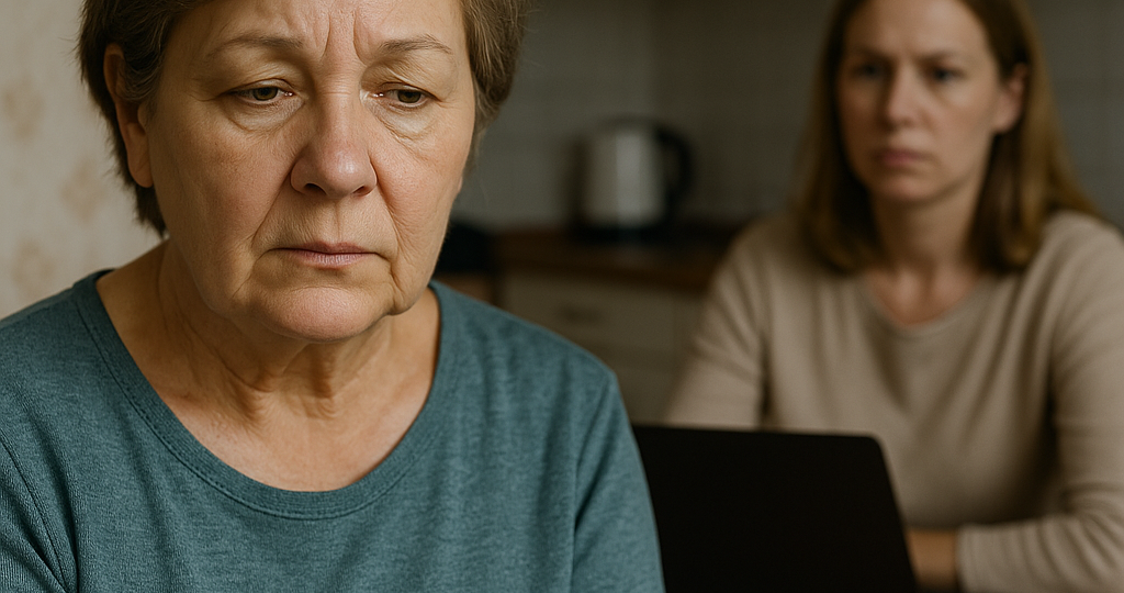 Мне 62, живу у дочери, а пенсию она забирает себе, оставляя мне на хлеб и таблетки