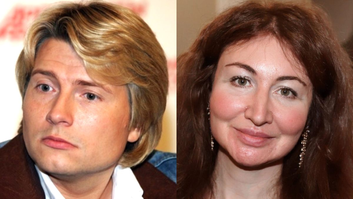 на фото Николай Басков и Светлана Шпигель