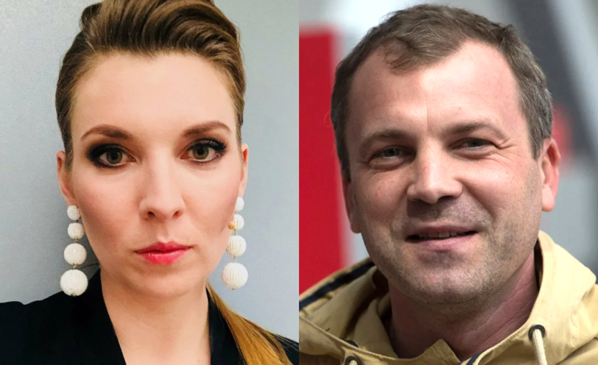 на фото слева Ольга Скабеева и Евгений Попов