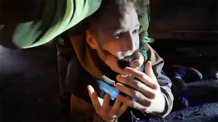 Видео с задержанием вымогателей