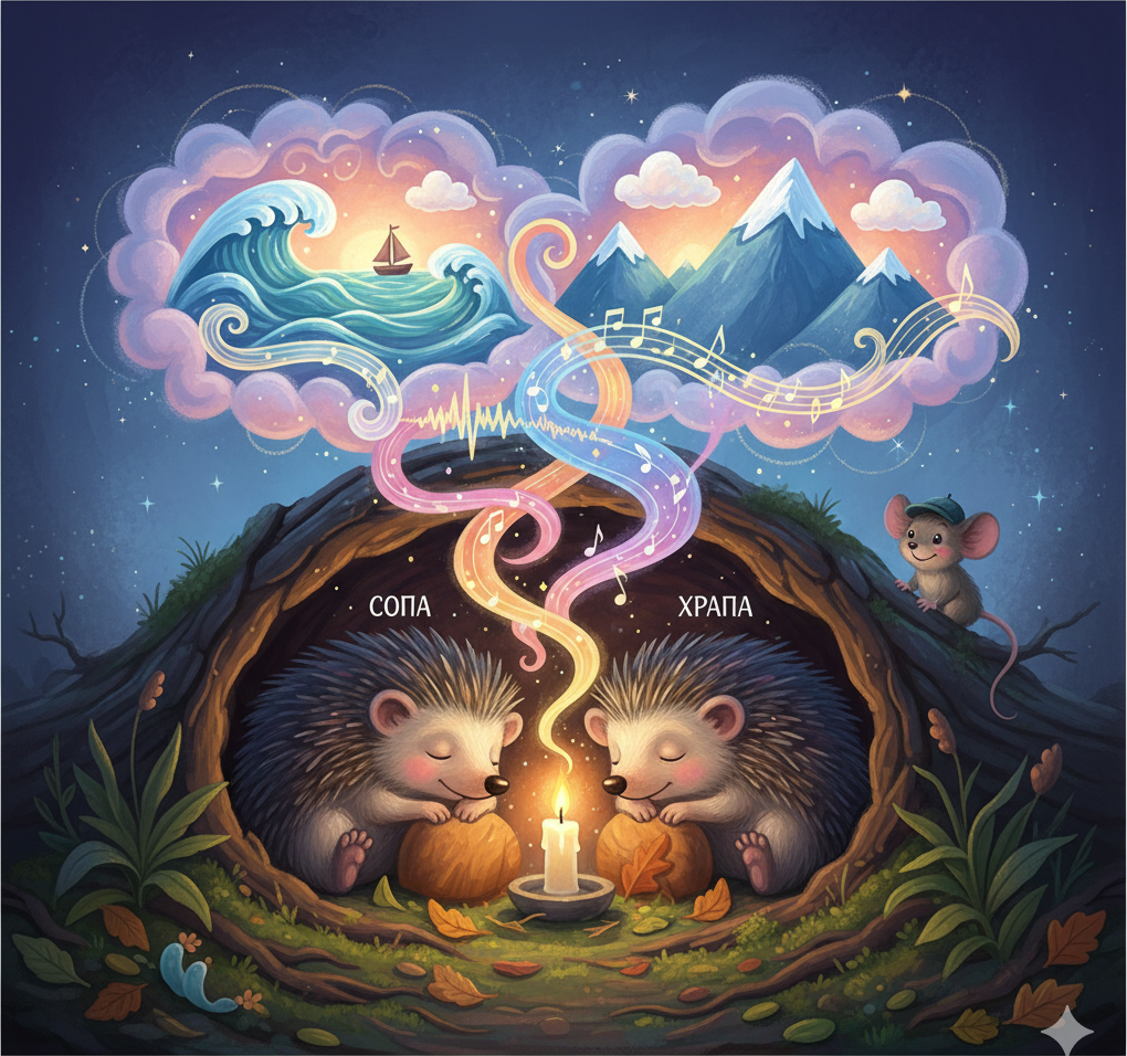 Сказка о Двух Ёжиках