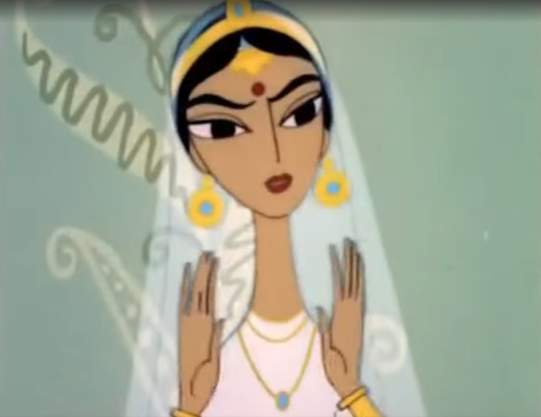 Кадр из м\ф "Наргис" 1965