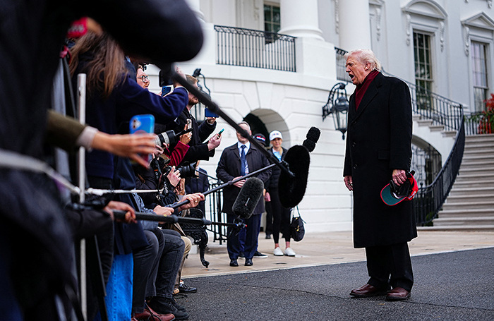    Дональд Трамп.Reuters/Aaron Schwartz