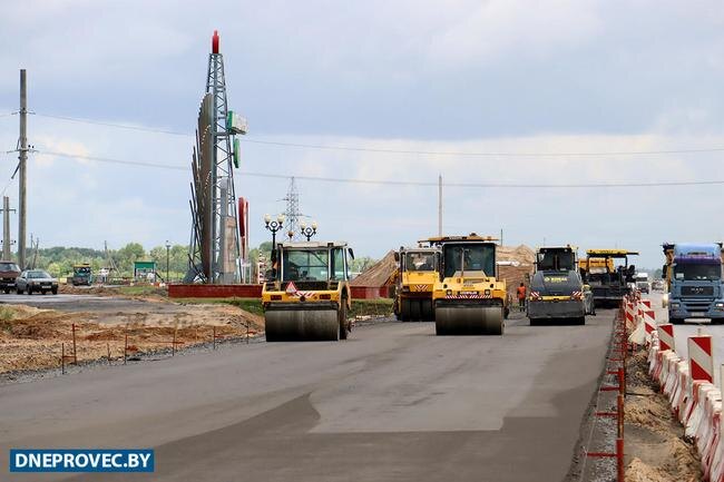 Реконструкция М-10 в районе Речицы, которую предложено ускорить dneprovec.by
