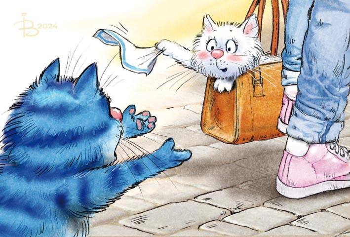 очаровательные коты Рины Зенюк