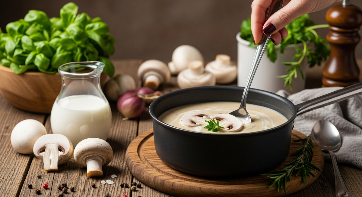 Как приготовить грибной крем суп