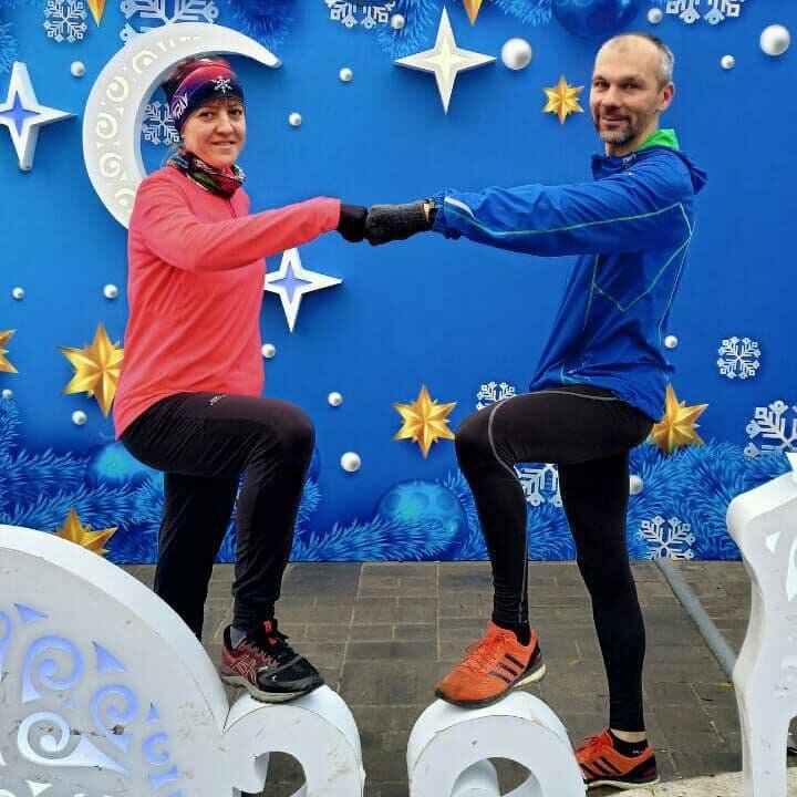 Новогодние потешки. Многократная победительница "Фестиваля марафонов" Лена Дьяченко.