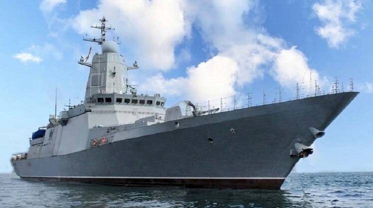    ФОТО Минобороны РФ Российский корвет «Резкий»