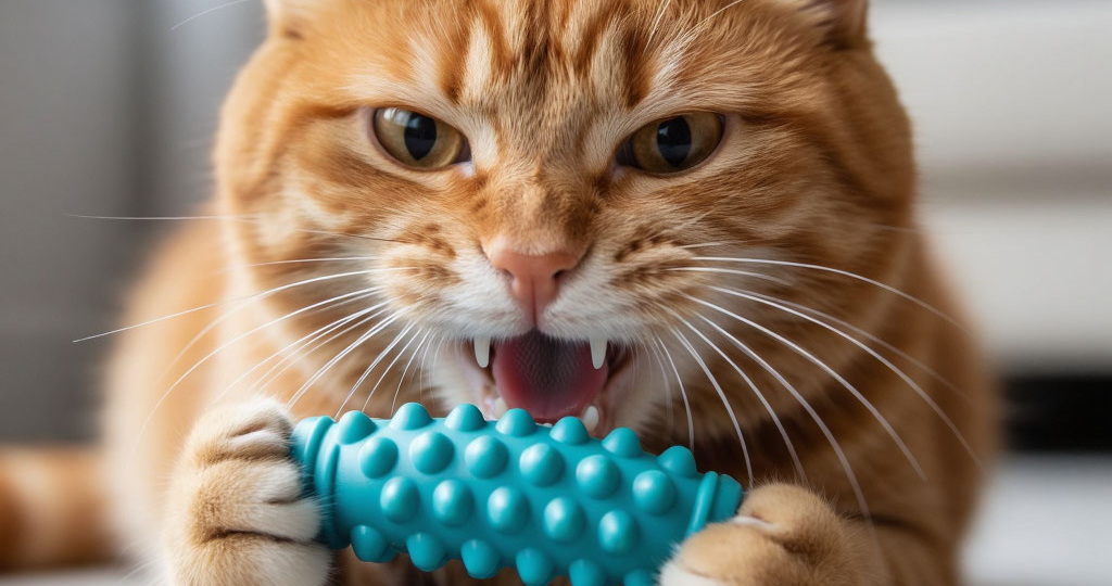 Код РИТУАЛЫ И ПСИХОЛОГИЯ. Операция "Чистые зубы": Секретная игрушка, которая сама чистит коту зубы без вашего участия.