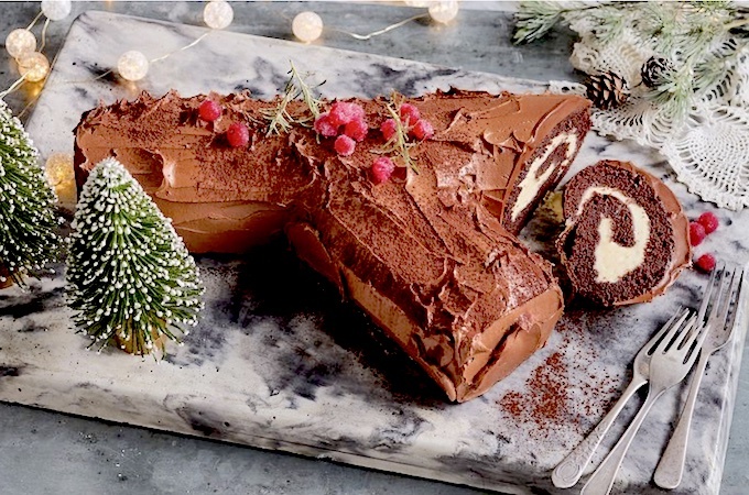 «Bûche de Noël», или рождественское полено