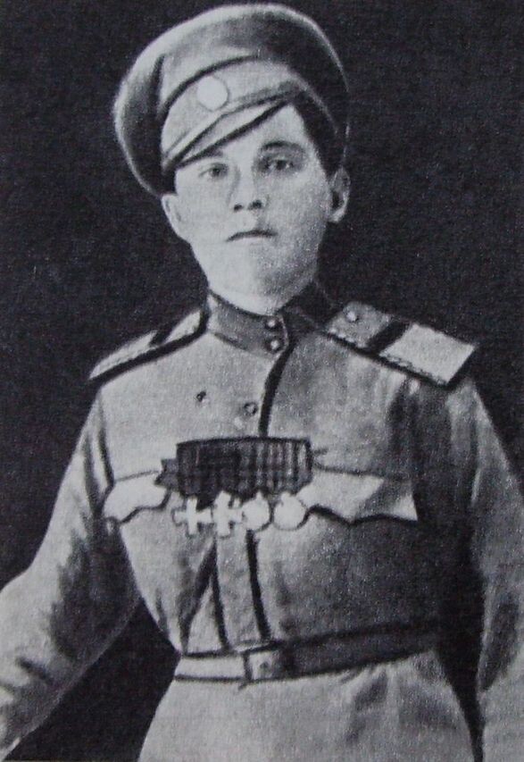 Антонина Пальшина в годы Первой мировой войны.