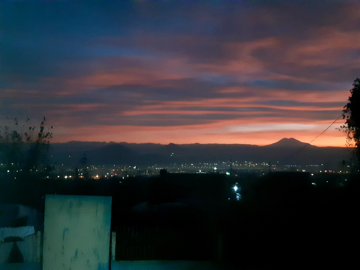 Закат в Пятигорске. Дома.🌅