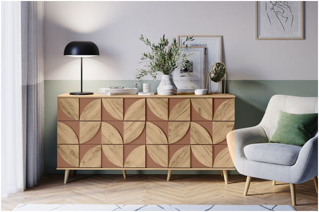 Авторский комод в стиле модерн. Дизайнерская работа и практичное хранение — прекрасный тандем