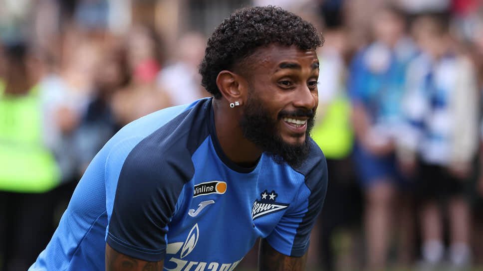 Игрок ФК «Зенит» Вендел.📷Фото: Валентина Певцова / Коммерсантъ