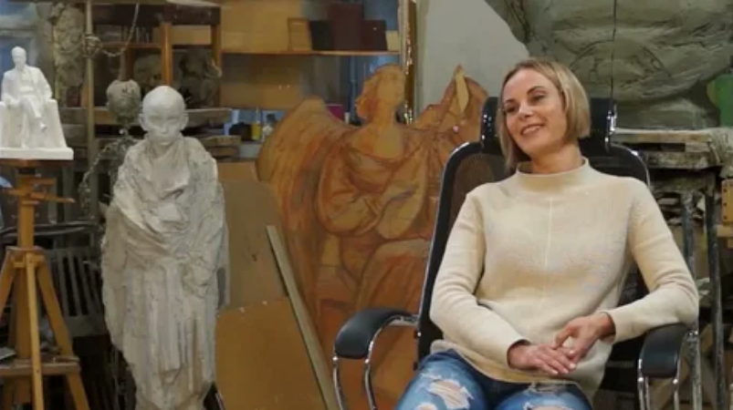 Скульптор - Мария Третьякова.