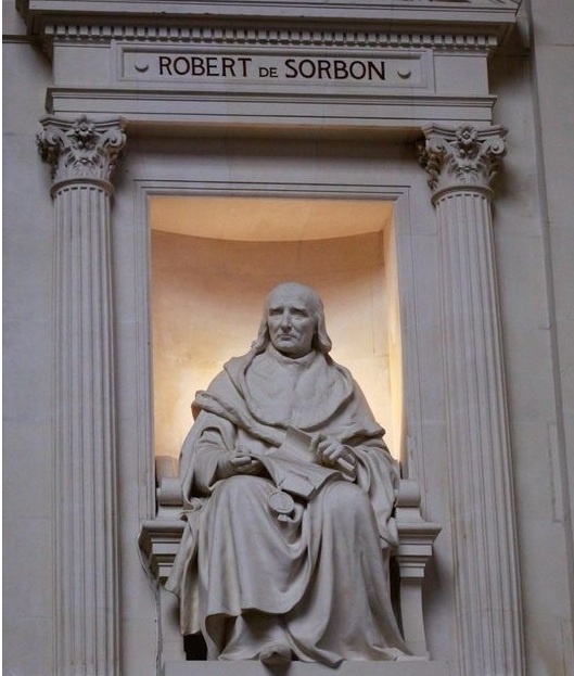 Робер де Сорбон родился в семье бедных фермеров, сам добился огромных высот и помогал малоимущим юношам получать образование. 