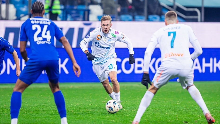    Матч "Пари НН" - "Зенит" 23 ноября 2025 года Автор фото: ФК "Зенит"