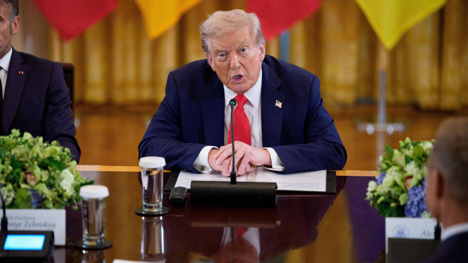     Трамп обвинил власти Украины в неблагодарности www.globallookpress.com/Aaron Schwartz - Pool via CNP/Consolidated News Photos