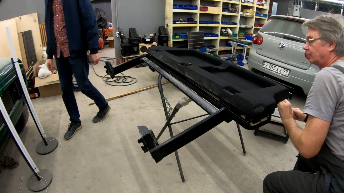 Полка с авито, начинаем разбирать.