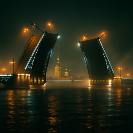 Экскурсия в Санкт-Петербурге. Мистика разводных мостов.
