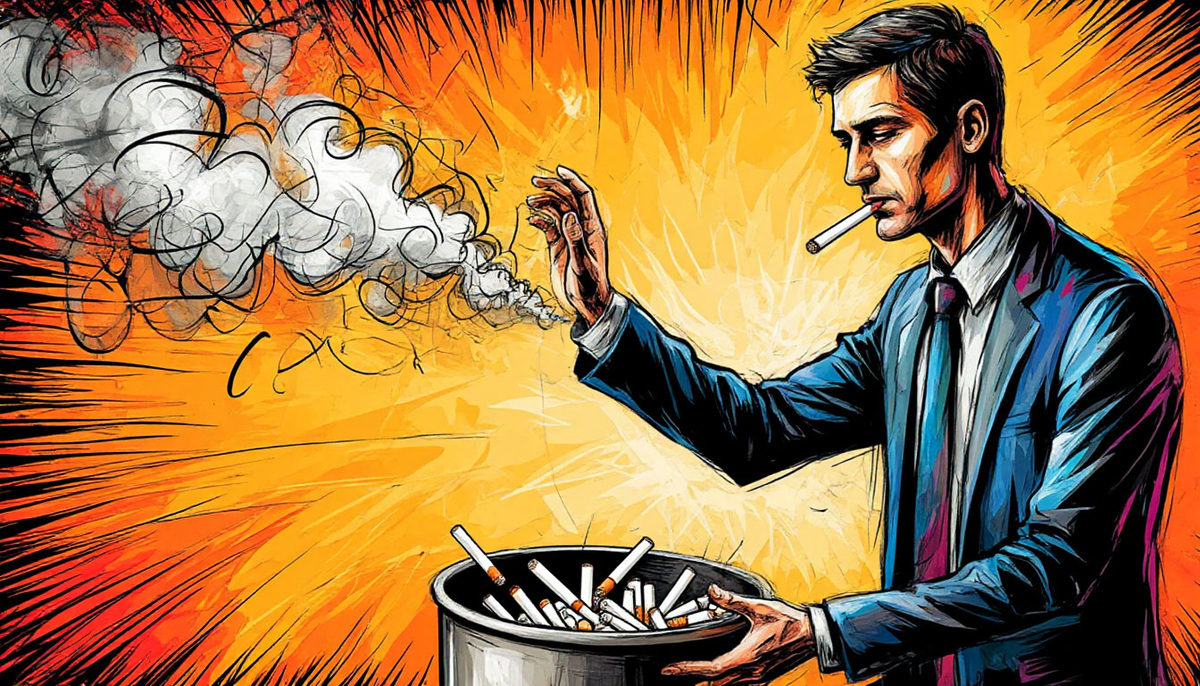 Бросил курить