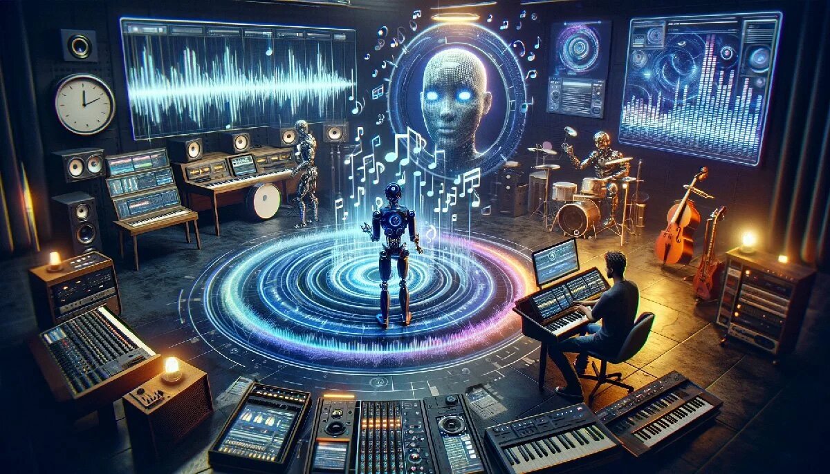 Футуристическая студия, где ИИ становится соавтором музыки