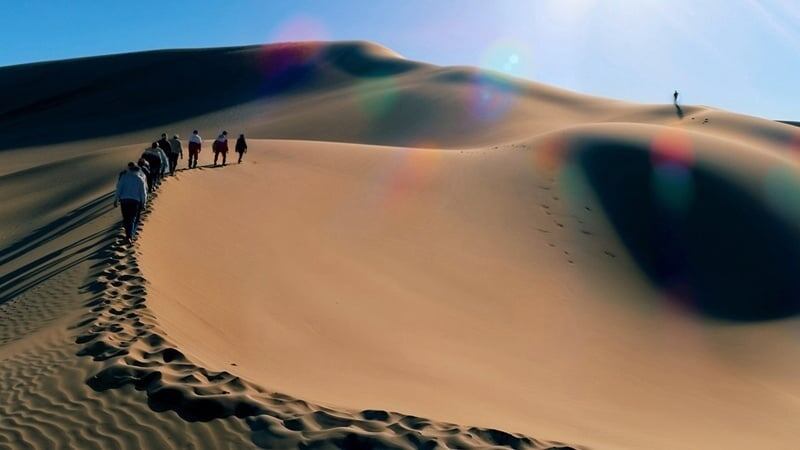 Пустыня Се-Кале в провинции Южный Хорасан