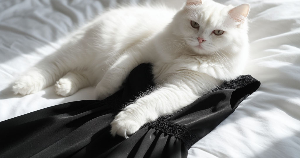 КОД СТИЛЯ: Тайный знак: О чем говорит выбор кота — почему он спит только на вашем черном платье или в дорогой сумке.