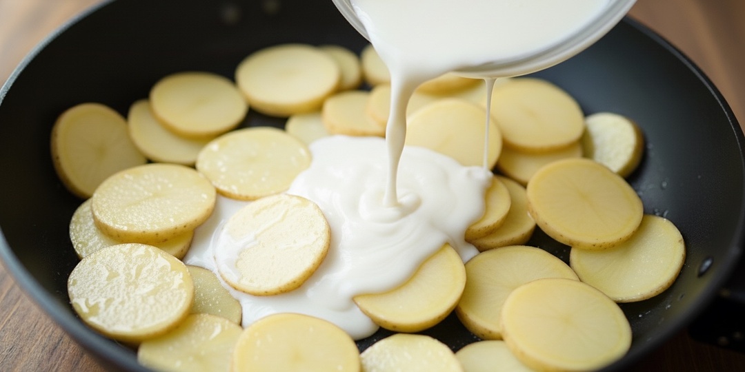 Картофельная запеканка без сметаны и сливок — но вкус как у гратена