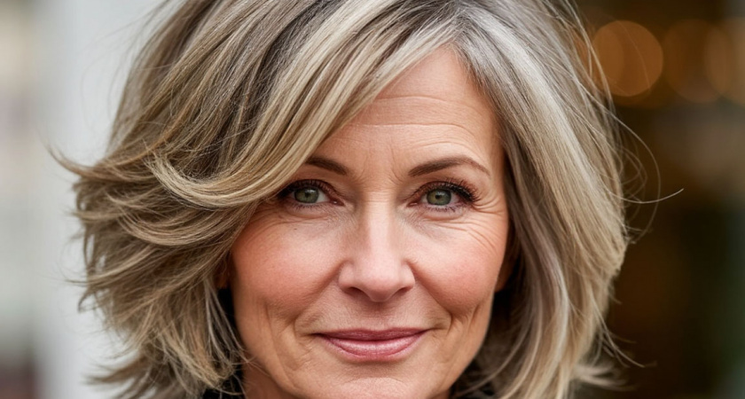    Лучшие стрижки для женщин за 50 с тонкими волосами — сделают моложе на 10 лет