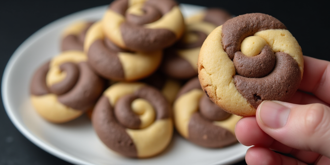 Добавь какао в половину теста — и получатся идеальные двухцветные косички