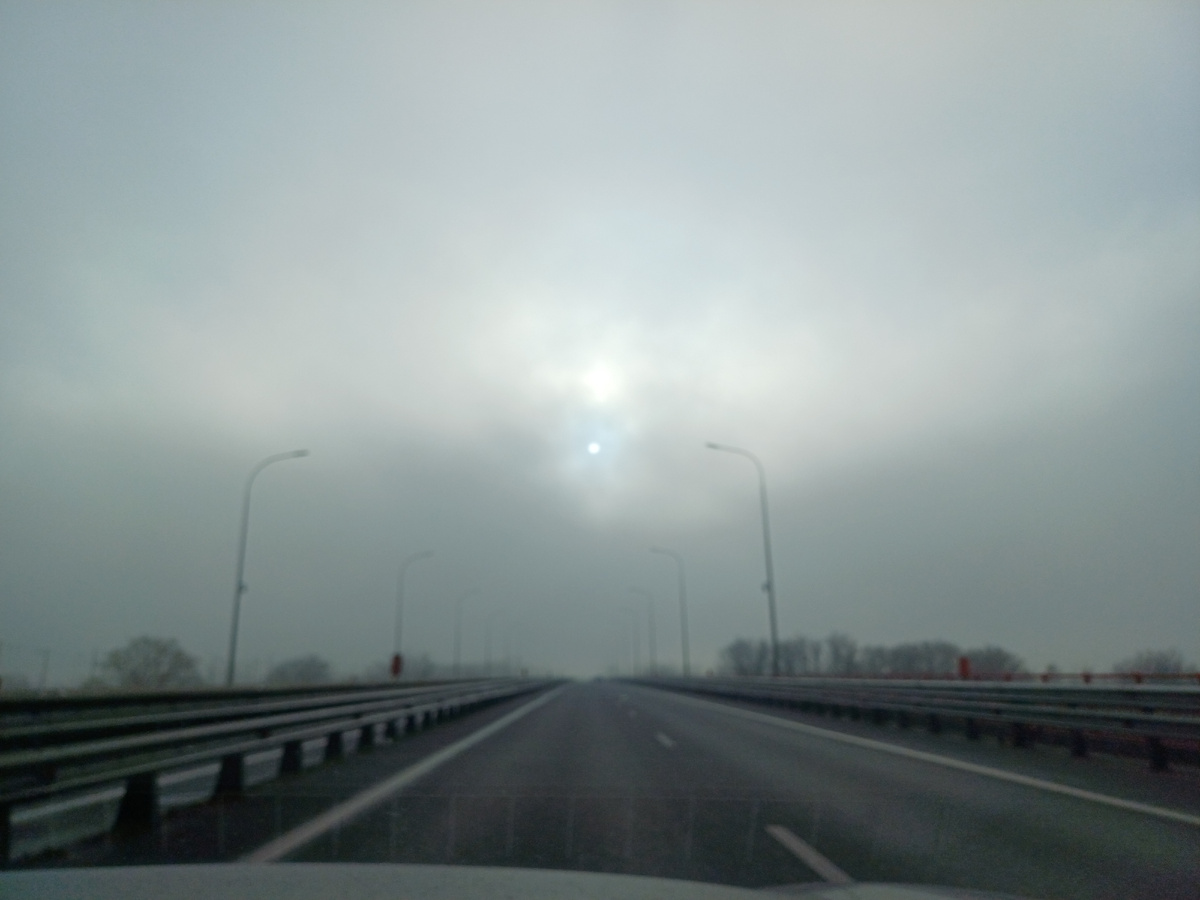 Туманное утро под Ростовом. 8 утра.