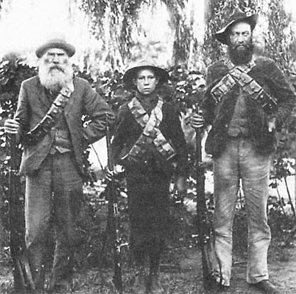 Буры: три поколения под ружьем