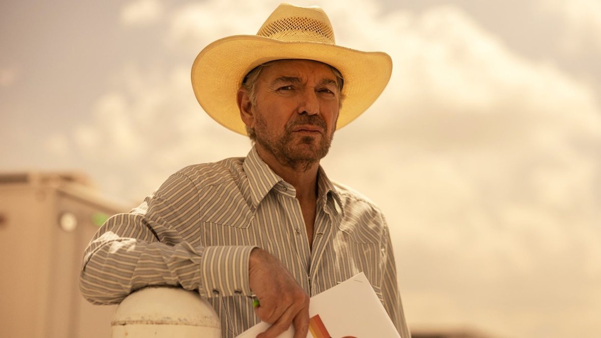    Кадр из сериала «Лэндмен», создатель Тейлор Шеридан, MTV Entertainment Studios, Paramount+