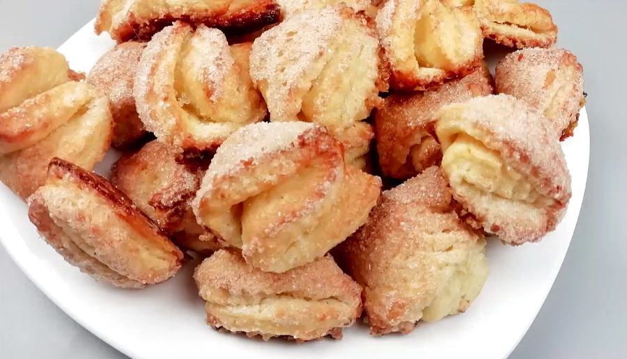 Творожное чудо!!!Слишком ВКУСНО и ПРОСТО!Печенье Гусиные лапки/Творожные треугольники