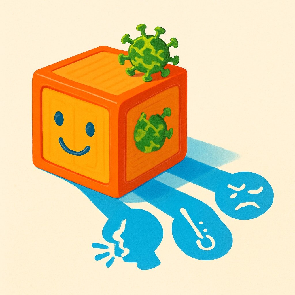 Еще один возбудитель ОРВИ, о котором мы узнали всего лишь 20 лет назад. Изображение by supa.ru