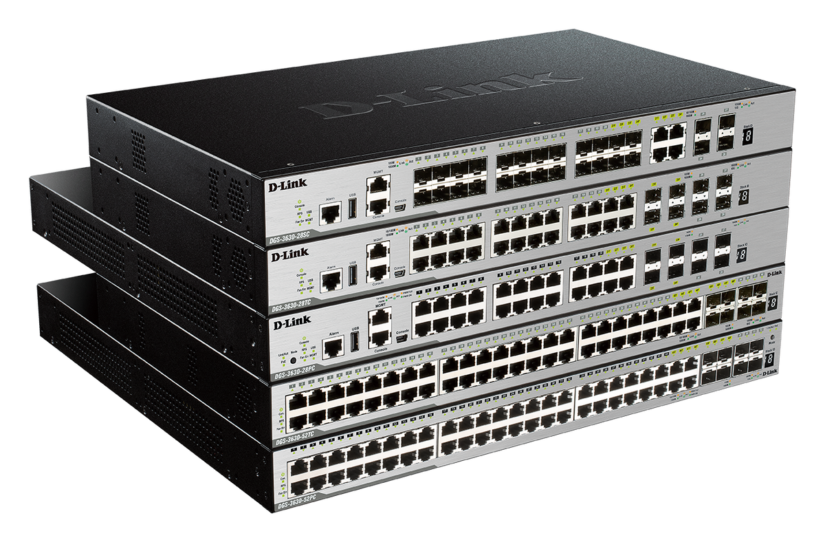 Коммутаторы D-Link серии DGS-3630