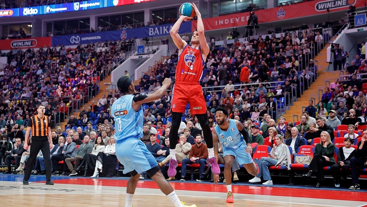    ЦСКА обыграл «Зенит» (93:88) в матче Единой лиги ВТБ 23 ноября.ПБК ЦСКА