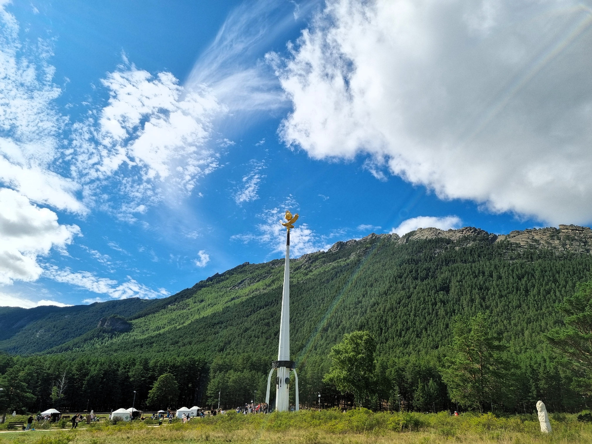 Поляна Абылай хана в природном парке Бурабай. Фото автора