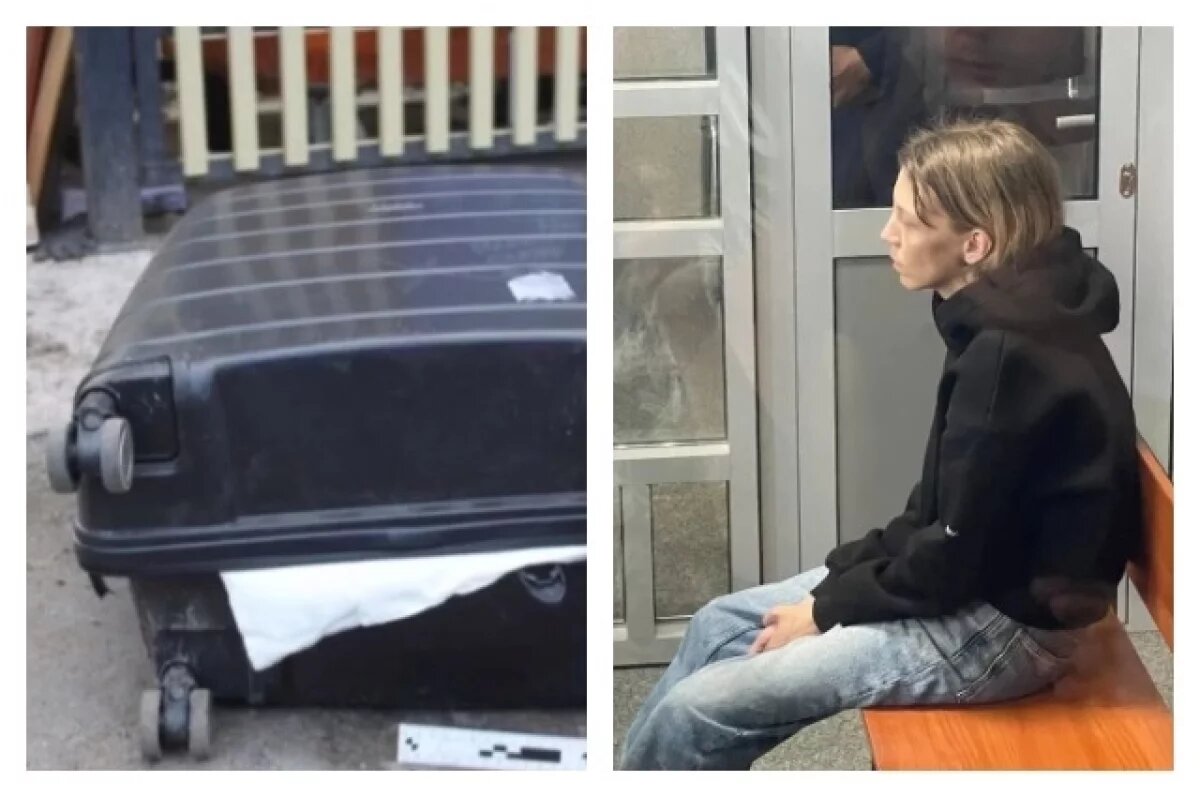 Ирина Шатова и чемодан