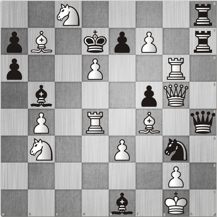 Ставим мат в 1 ход. Ход белых