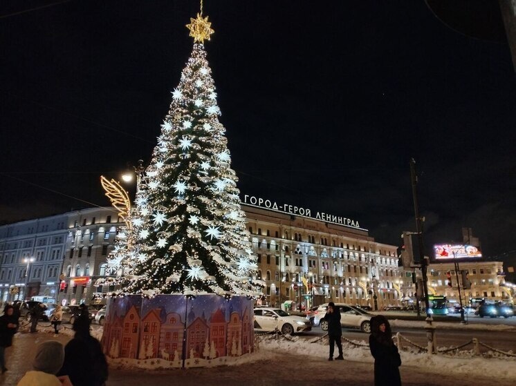     В программу включили размещение световых композиций на улицах города. Фото: архив МК в Питере